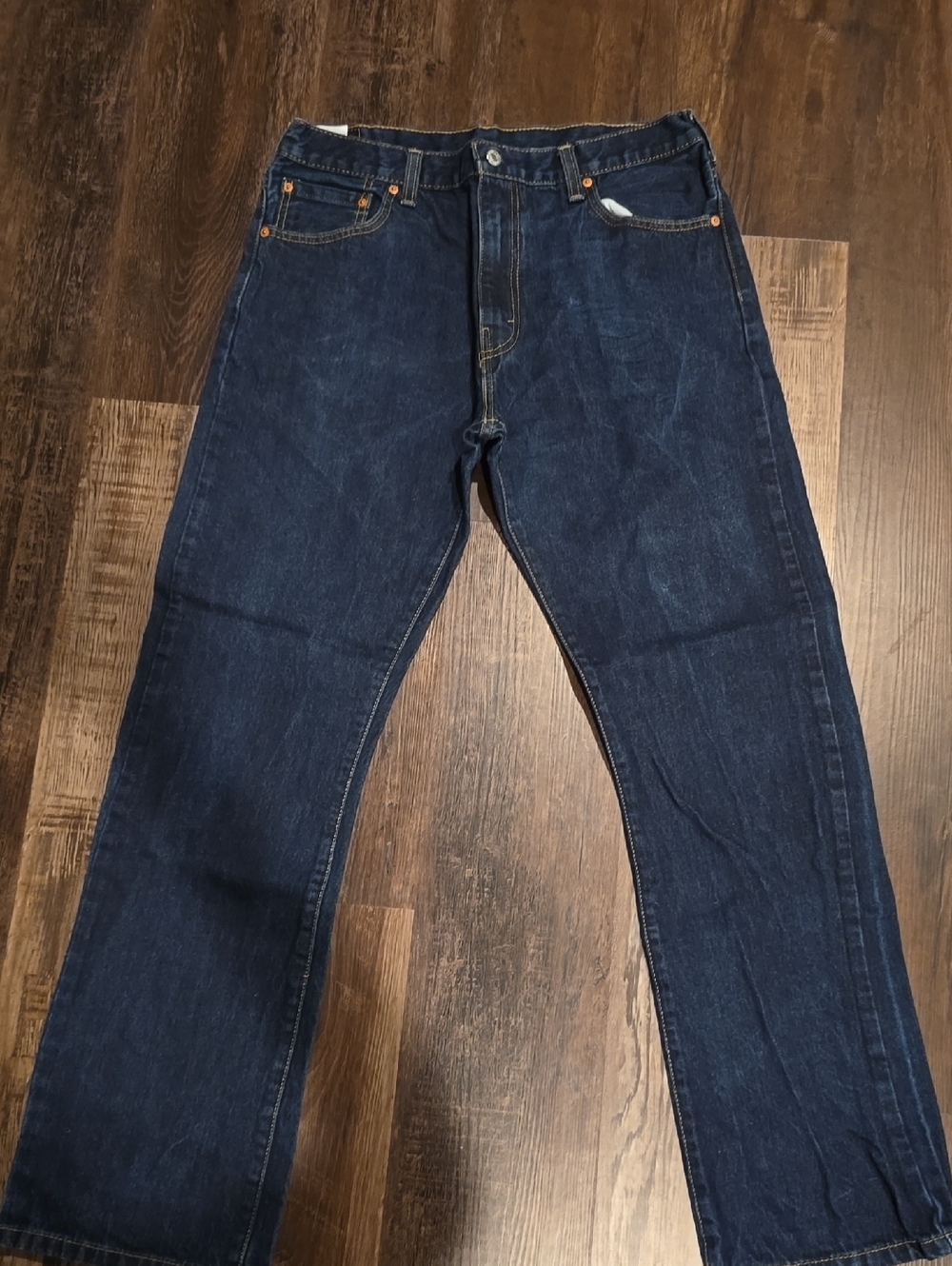 Levi's Men's Dark Blue boot cut Jeans, Levi's 517 36x34